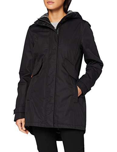 Camel Active Womenswear Damen 310634440809 Jacke, Black, 38 von camel active