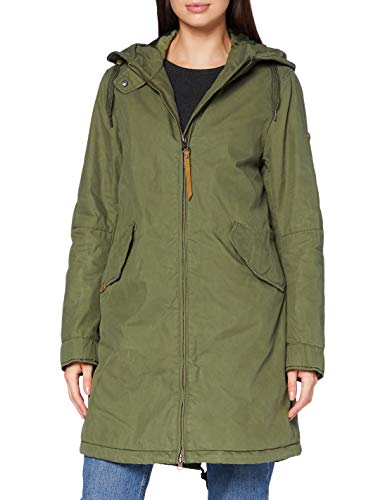 Camel Active Womenswear Damen 3107904R7634 Jacke, Olive, 40 von camel active