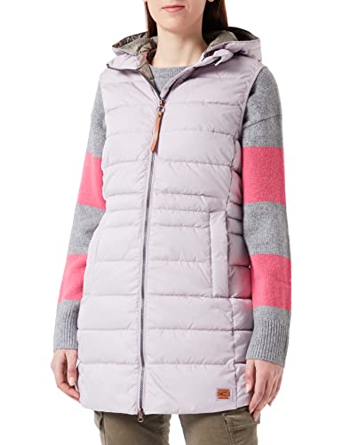 Camel Active Womenswear Damen 360120/8F50 Vest, Light Mauve, 34 von camel active