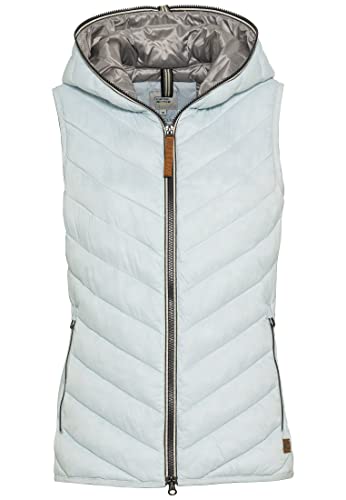 camel active Damen Steppweste aus recyceltem Polyamid Hellblau, womenswear-44 von camel active