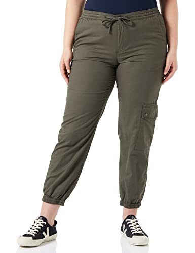 Camel Active Womenswear Damen 376225/1F87 Hose, Grün, 33W / 30L von camel active