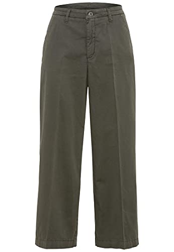 Camel Active Womenswear Damen 3771155414 Hose, Dark Olive, 30/32 von camel active