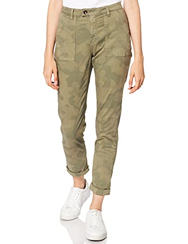 Camel Active Womenswear Damen 3771456F30 Hose, KHAKI, 29W / 32L von camel active