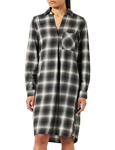Camel Active Womenswear Damen 391240/8S41 Kleid, Night Blue Check, L Camel Active Womenswear Damen 391240/8S41 Kleid, Night Blue Check, L von camel active