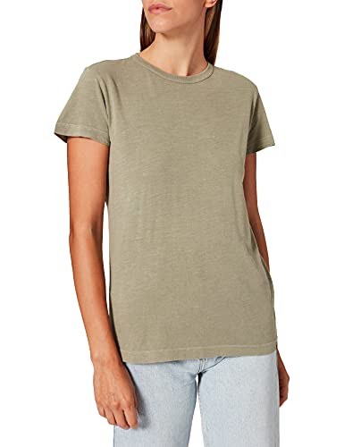 Camel Active Womenswear Damen Basic T-Shirt, Hell Grün, L von camel active