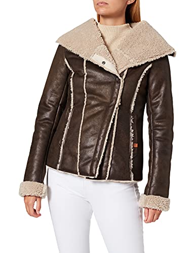 Camel Active Womenswear Damen Jacke 3300206802, CHOCOLATE, 48 von camel active