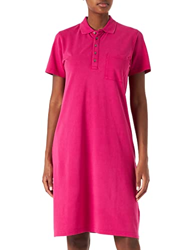 camel active Damen Jersey Polokleid aus Organic Cotton Pink Womenswear-XXL von camel active