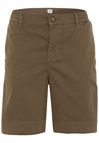 Camel Active Womenswear Damen Shorts 397035/7414, Military Olive, 32W von camel active