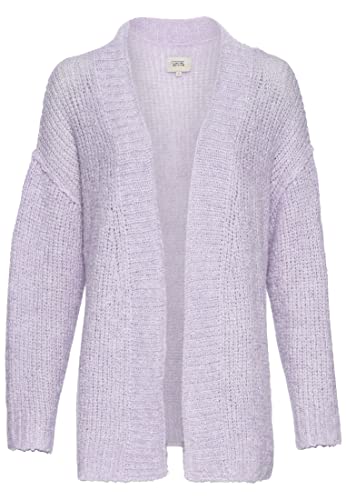 Camel Active Womenswear Damen Strickjacke 309582/7K25, Lavendel, 2XL von camel active