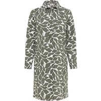 Camel active Damen Langarm Kleid olive printed M von camel active