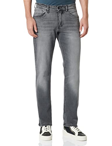Camel active Herren Relaxed Fit Jeans Hose Woodstock Jeans , Dunkelgrau (Graphite Gray) , 33W / 30L von camel active