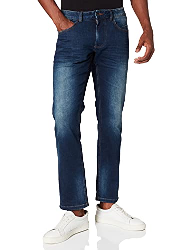 Camel active Herren Slim Fit Madison Hose , Dunkel Blau , 32W / 32L von camel active