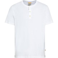 Camel active Herren T-Shirt Henley white L von camel active