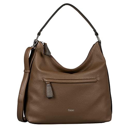 Gabor bags Anina Damen Hobo Bag Schultertasche Mittelgroß Braun von camel active