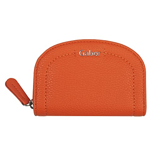 Gabor bags Imka Damen Geldbörse Portemonnaie Reißverschluss Klein Orange von camel active