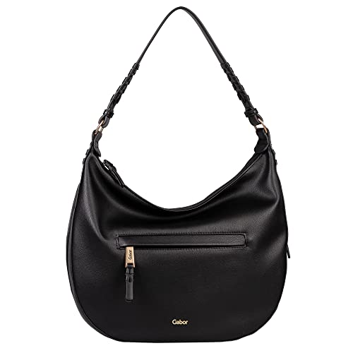 Gabor bags Tala Damen Hobo Bag Schultertasche Mittelgroß Schwarz von camel active