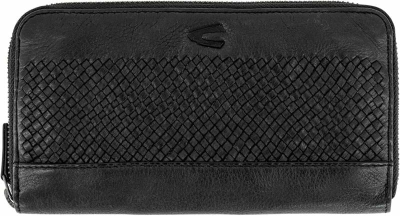WAVE, Long zip wallet, black von camel active