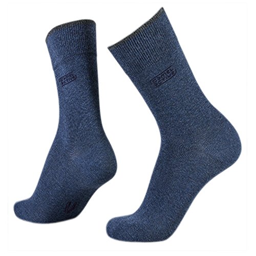 camel activ Herren Socken 3er-Pack Uni Basic 6593 / Men Socks 3pack (39-42, 430 denim melange) von camel active