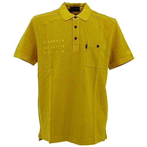 camel active, , Kurzarm Polohemd Poloshirt Jersey Yellow L von camel active