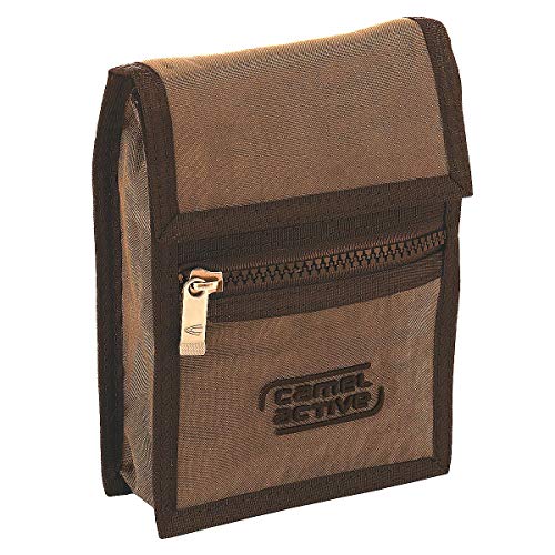 camel active Journey Herren Brustbeutel Brusttasche Reise Geldbörse Mittelgroß Braun von camel active