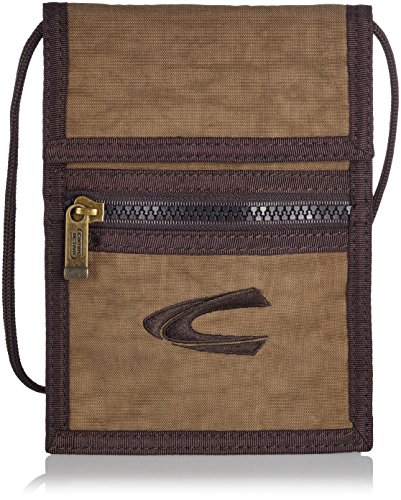 camel active Journey Herren Brustbeutel Brusttasche Reise Geldbörse Mittelgroß Braun von camel active