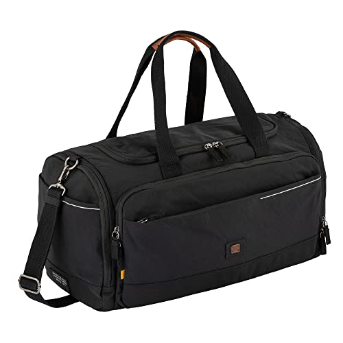 camel active City Herren Reisetasche Weekender Mittelgroß Schwarz von camel active