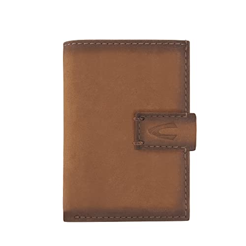 camel active Dallas Herren Kreditkartenetui Card Slider RFID Mittelgroß Leder Braun von camel active