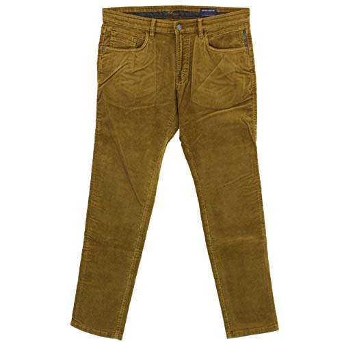 camel active, Madison, Herren Herren Jeans Hose Stretchcord Cognac W 31 L 34 von camel active