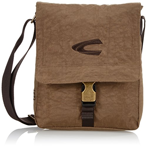 camel active Journey Herren Umhängetasche Messenger Bag Mittelgroß Beige von camel active