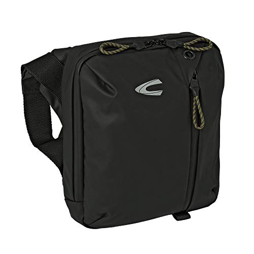 camel active bags Palermo Herren Umhängetasche Crossbody Bag Mittelgroß Schwarz von camel active