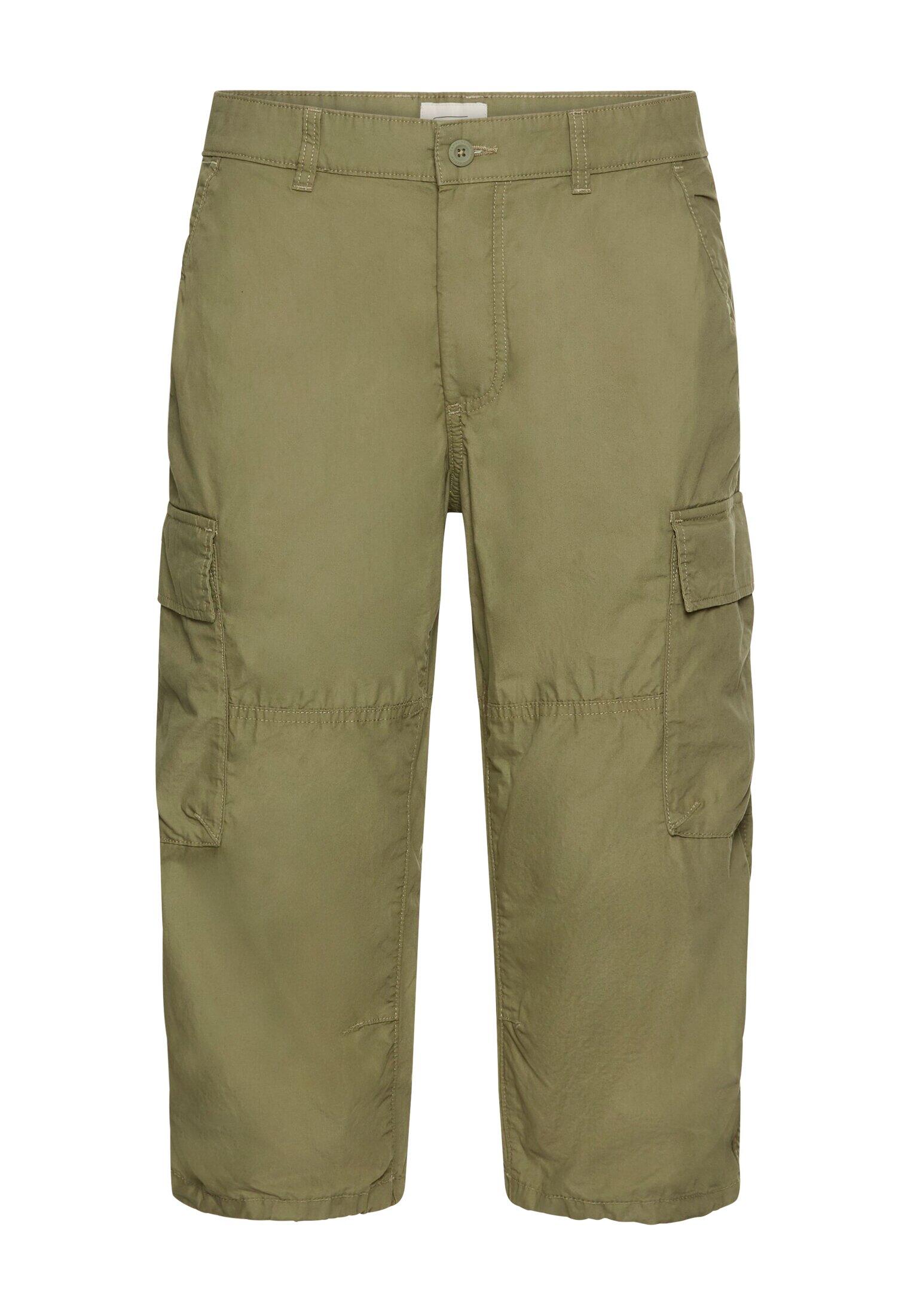 camel active - 3/4 Cargo Shorts Regular Fit dusty khaki von camel active