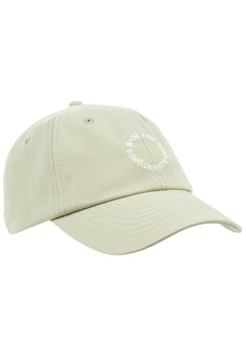 camel active Damen Baseball Cap aus Reiner Baumwolle Hellgrün, Womenswear-OS von camel active