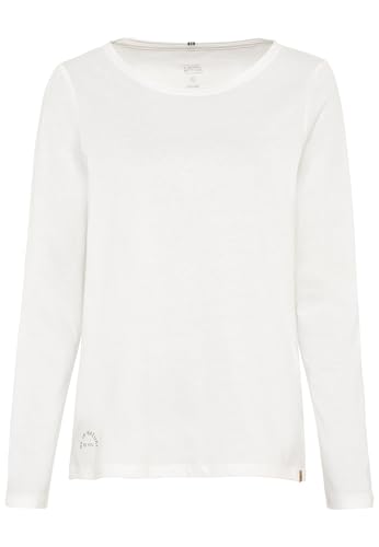 camel active Damen Langarmshirt aus Organic Cotton Wollweiß Womenswear-S von camel active