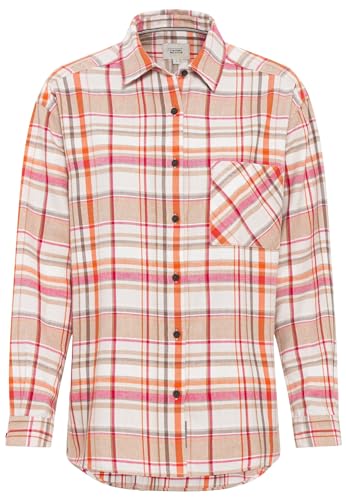 camel active Damen Lässige Flanellbluse im Karomuster Mehrfarbig, Womenswear-L camel active Damen Lässige Flanellbluse im Karomuster Mehrfarbig, Womenswear-L von camel active
