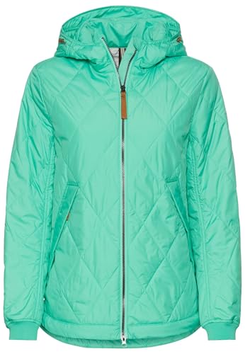 camel active Damen Jacke mit Diamant Steppung Pfefferminze, womenswear-48 von camel active