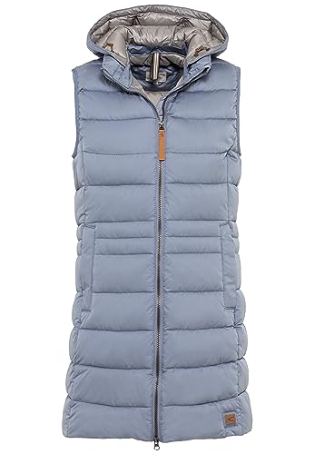 camel active Damen Steppweste mit abnehmbarer Kapuze Hellblau, womenswear-46 camel active Damen Steppweste mit abnehmbarer Kapuze Hellblau, womenswear-46 von camel active