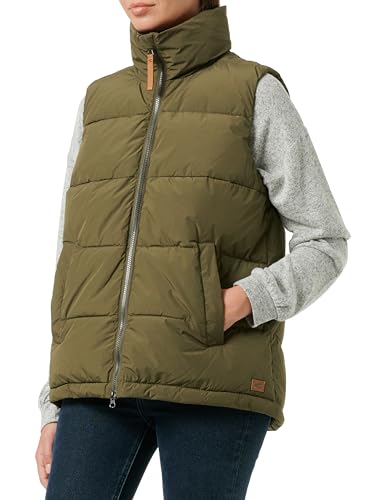 camel active Damen Steppweste aus recyceltem Polyester Dunkelkhaki, womenswear-46 camel active Damen Steppweste aus recyceltem Polyester Dunkelkhaki, womenswear-46 von camel active
