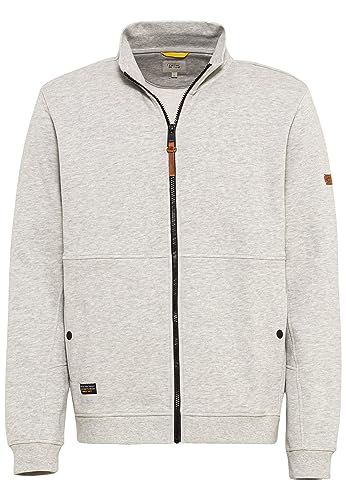 camel active Herren Sweatjacke mit Stehkragen Grau Menswear-M von camel active