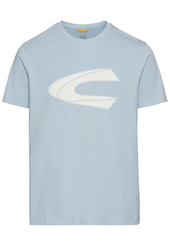 camel active Herren T-Shirt aus Organic Cotton Blau, Menswear-XL von camel active