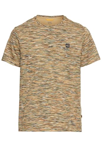 camel active Herren Kurzarmshirt mit geripptem Kragen Grün, Menswear-L camel active Herren Kurzarmshirt mit geripptem Kragen Grün, Menswear-L von camel active