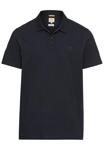 camel active Herren Kurzarm Poloshirt aus Organic Cotton Dunkelblau, menswear-5XL von camel active