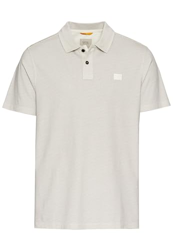 camel active Herren Kurzarm Poloshirt aus Reiner Baumwolle Beige, Menswear-XL von camel active