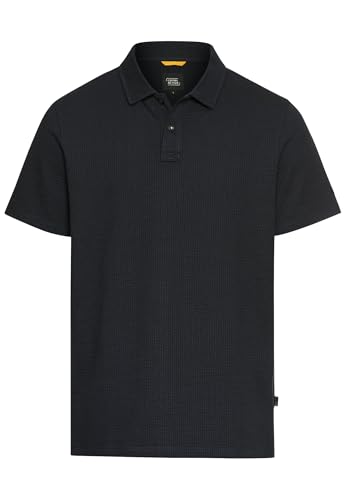 camel active Herren Poloshirt aus einem Baumwollmix Dunkelblau, Menswear-L von camel active