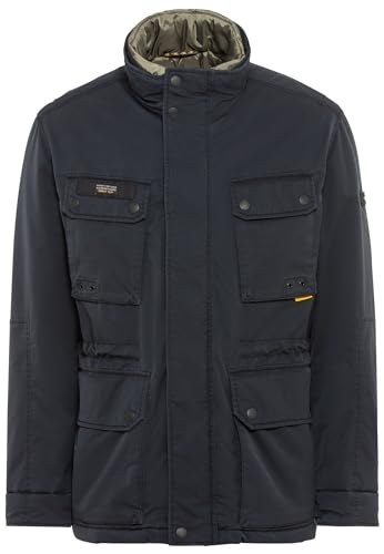 camel active Herren Fiedjacket mit gefüttertem Stehkragen Dunkelblau, menswear-48 von camel active