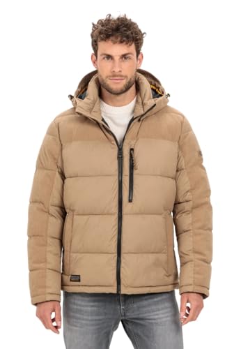camel active Herren 430980/2x33 Jacke, Wood, 28 EU von camel active