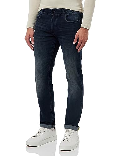 camel active Herren Slim Fit fleXXXactive 5-Pocket Jeans 32 Blau menswear-34/32 von camel active