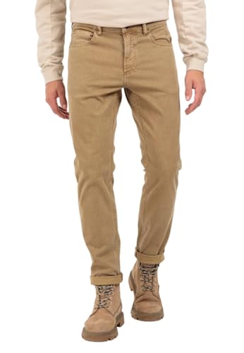 camel active Herren Relaxed Fit 5-Pocket Hose 34 Braun menswear-38/34 von camel active