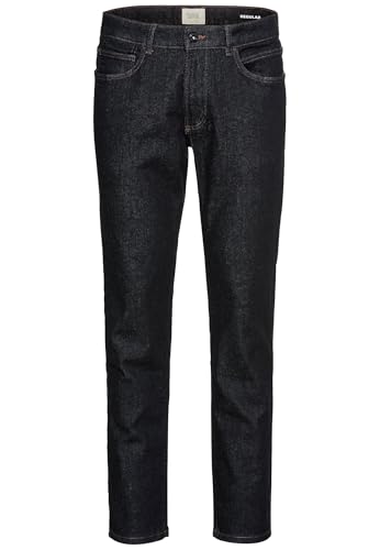camel active Herren Regular Fit 5-Pocket Jeans Dunkel Marine, 36, menswear-38/36 von camel active