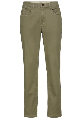 camel active Herren Relaxed Fit 5-Pocket Hose Khaki, menswear-38/36 von camel active