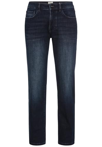 camel active Herren 5-Pocket-Jeans Relaxed Fit Blau, menswear-36/30 von camel active
